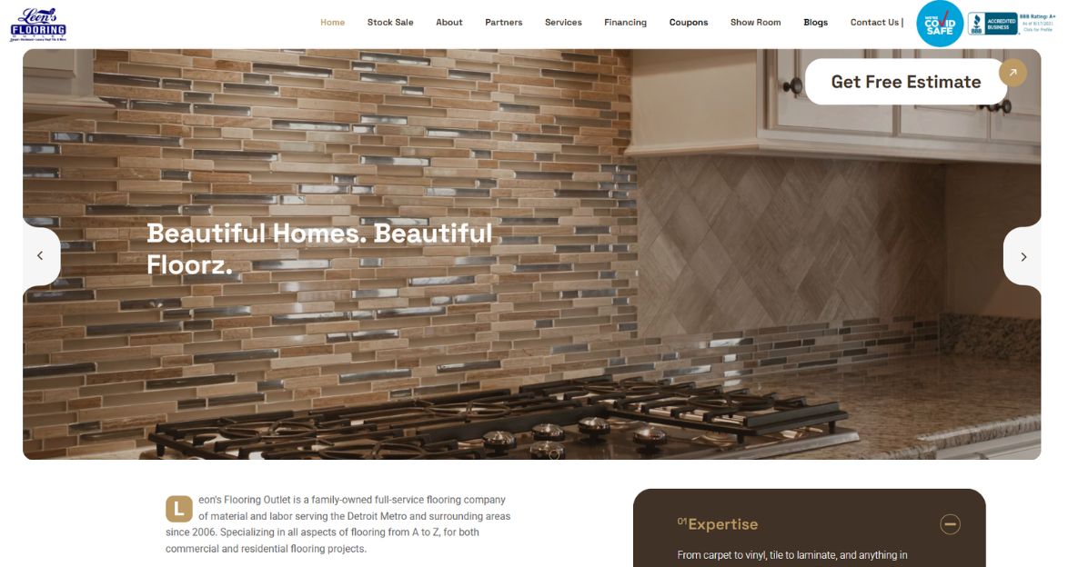 Leons Flooring Project Preview